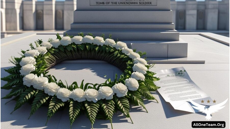 Tomb of the unknown soldier all one team