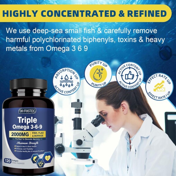Dr Foster Triple Concentrated Fish Oil