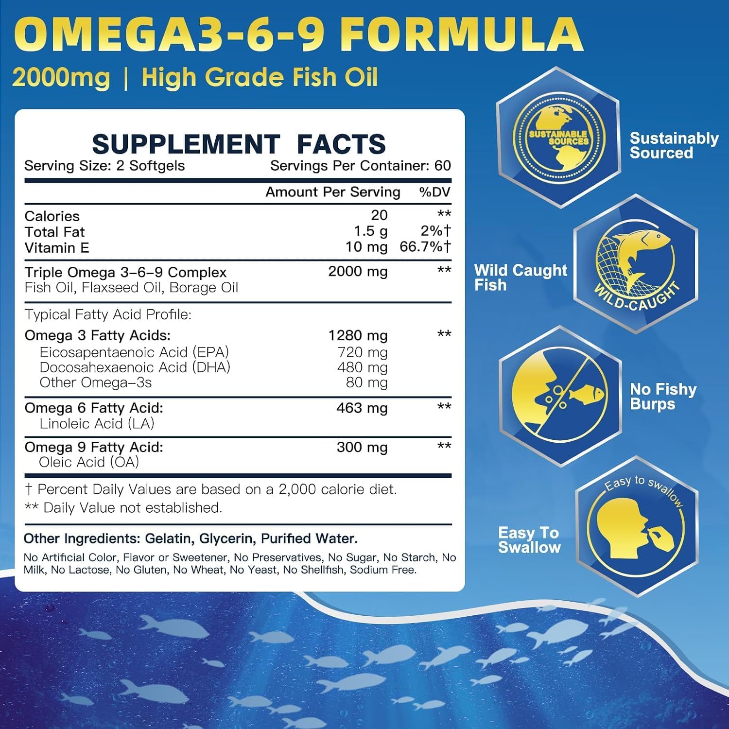 Dr Foster Wild Caught Fish Oil
