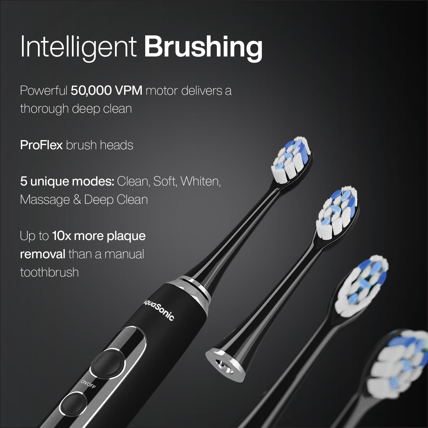 Electric Toothbrush and Water Flosser Intelligent Brushing