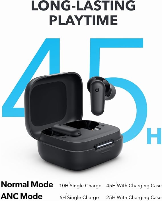 Noise Cancelling Earbuds Similar to Airpods With Charger Case