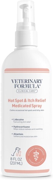 Veterinary Formula Pet Hot Spot Itch Relief Spray